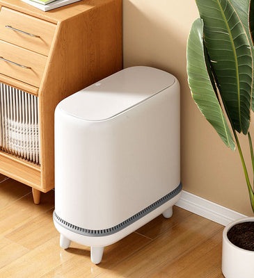 BlushBite®4 Gallon Bathroom Vacuum Adsorption Trash Can with Legs Z204