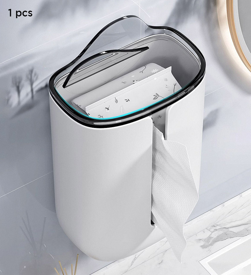 BlushBite® Wall Mounted Bathroom Tissue Box Z36