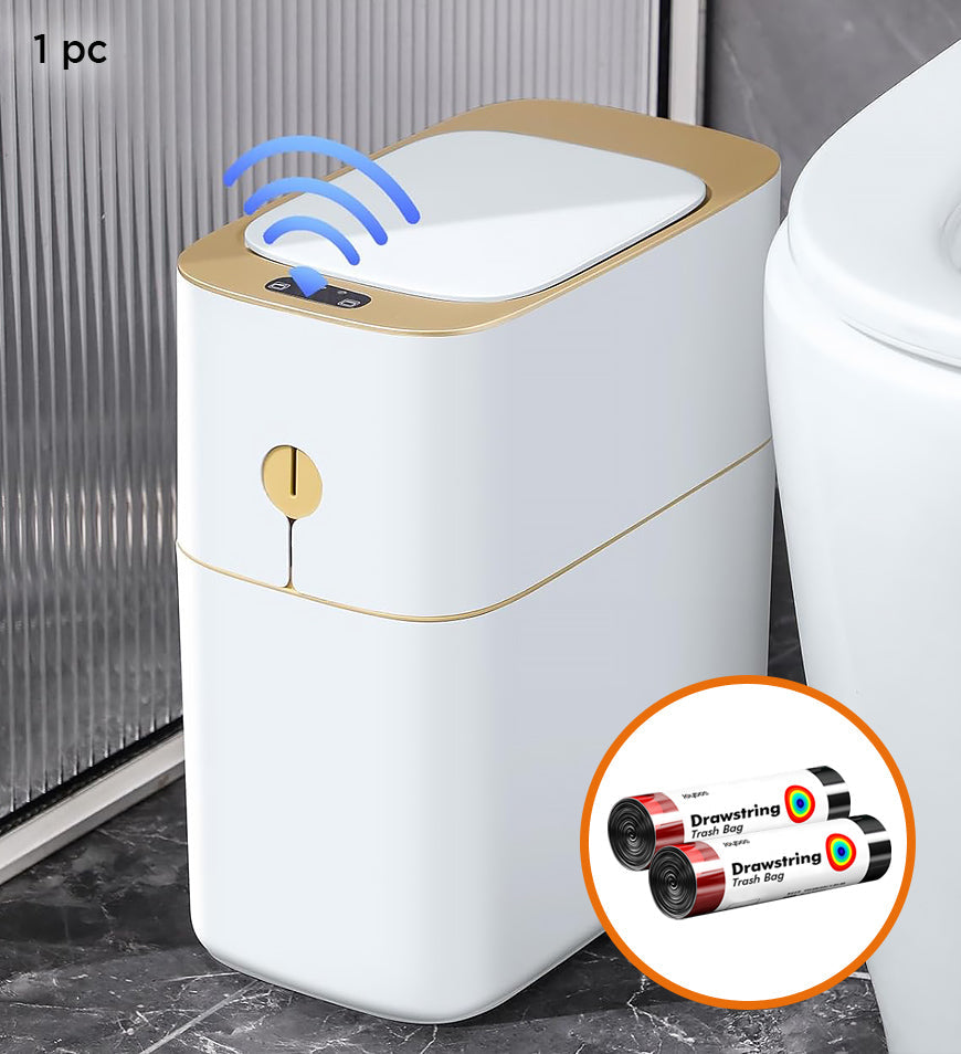 BlushBite® 4 Gallon Automatic Touchless Smart Bathroom Trash Can Z96