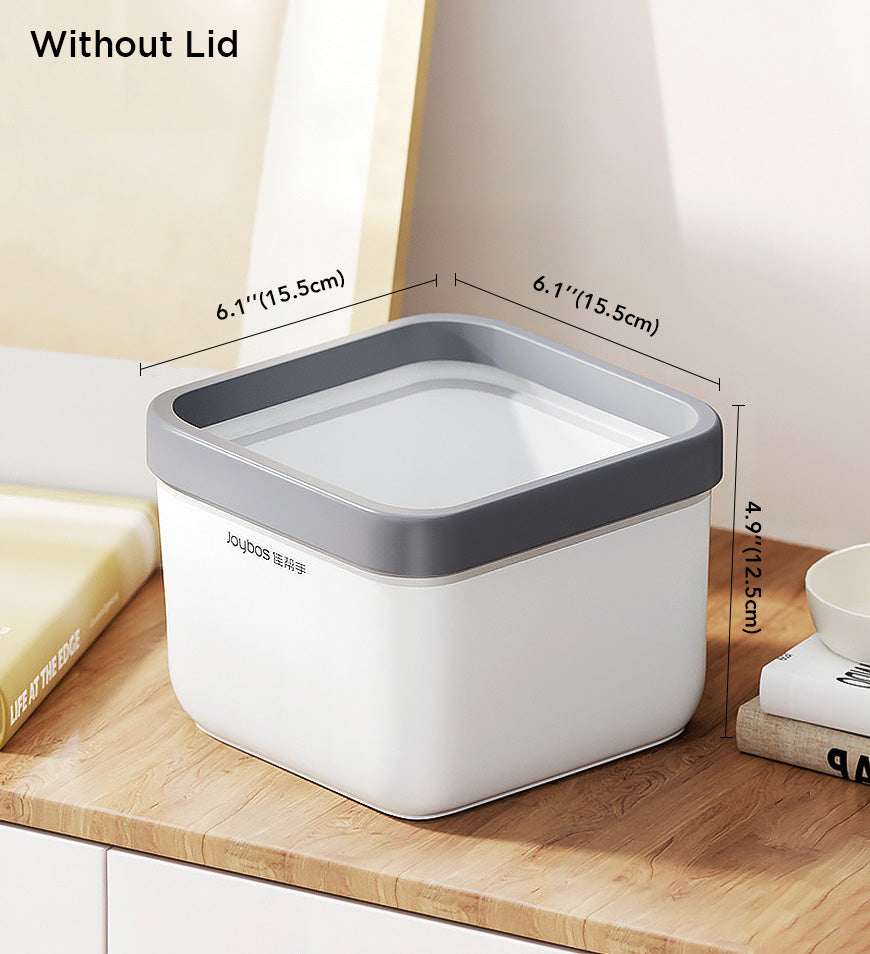 BlushBite® 2.4L Mini Trash Can with Removable Lid Countertop Z162