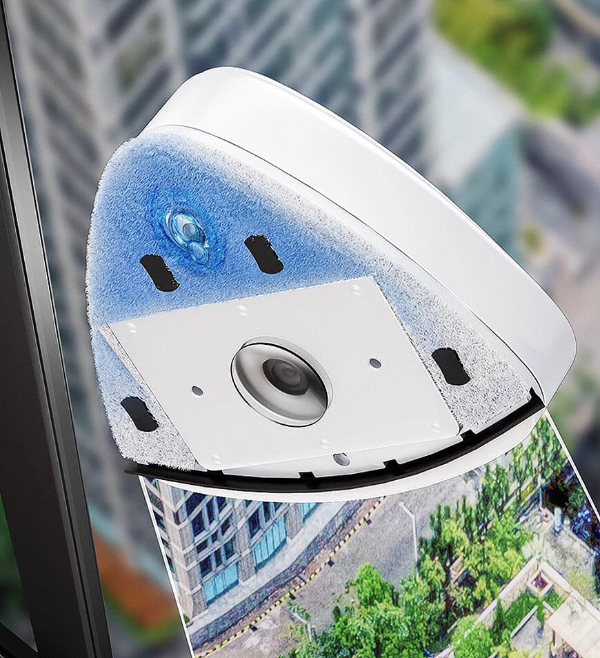 BlushBite® Adjustable Magnetic Double Sided Window Cleaner Z19