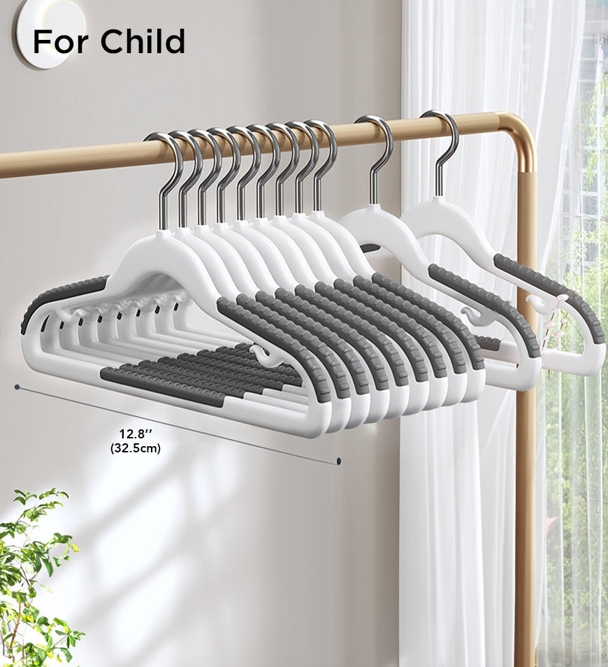 BlushBite® 20 Packs Hangers with Non-Slip Design F22