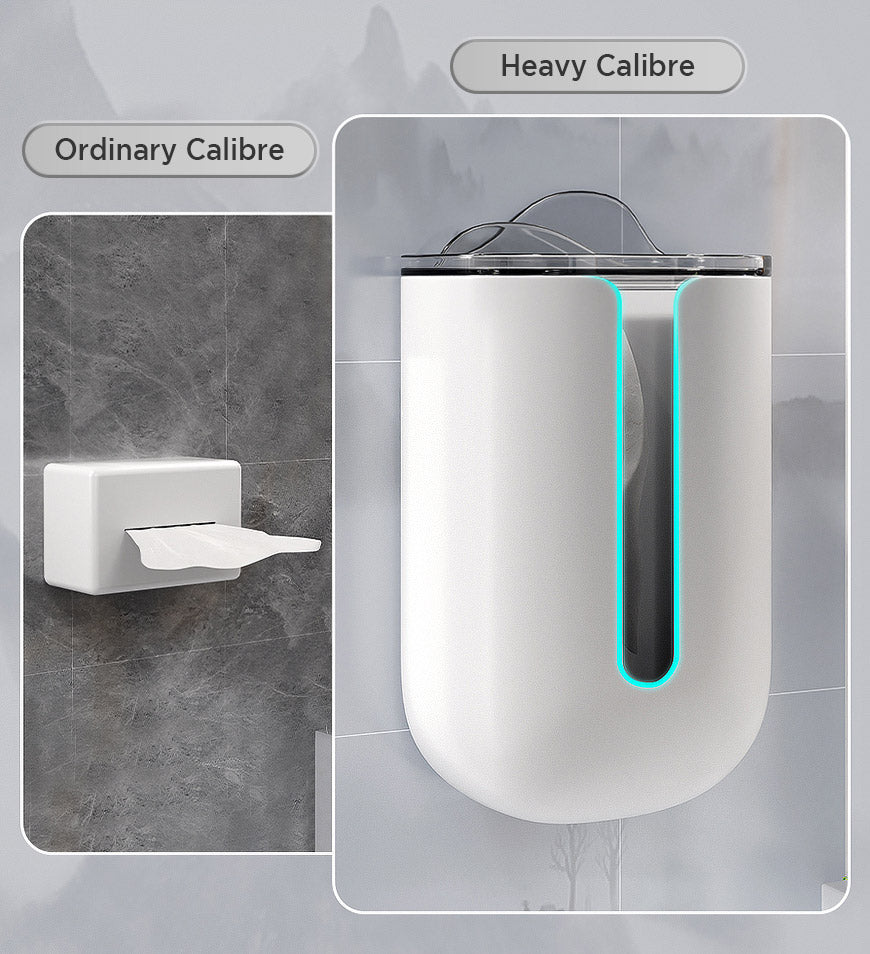BlushBite® Wall Mounted Bathroom Tissue Box Z36