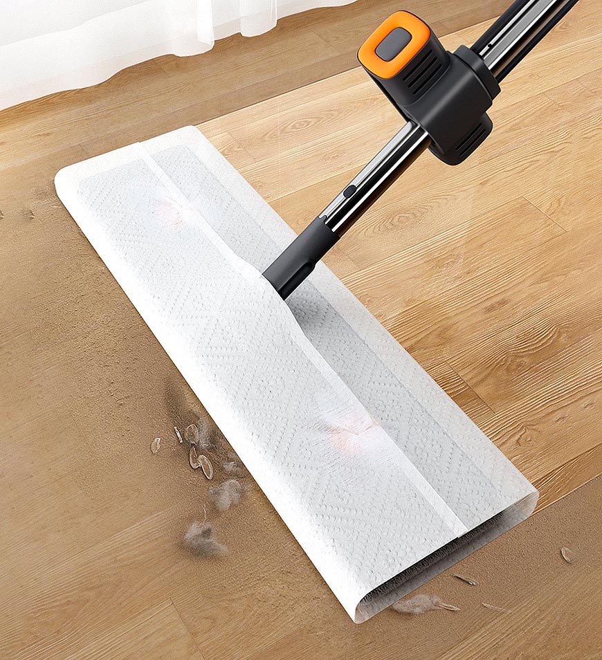 BlushBite® 45cm Flat Mop Household With Scraping StripsZ71