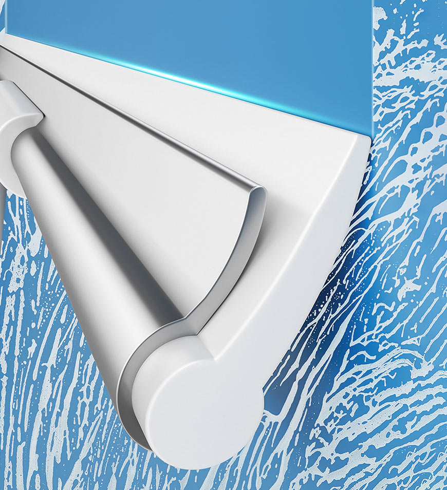 BlushBite® Handheld Multi-Purpose Silicon Shower Squeege Z113