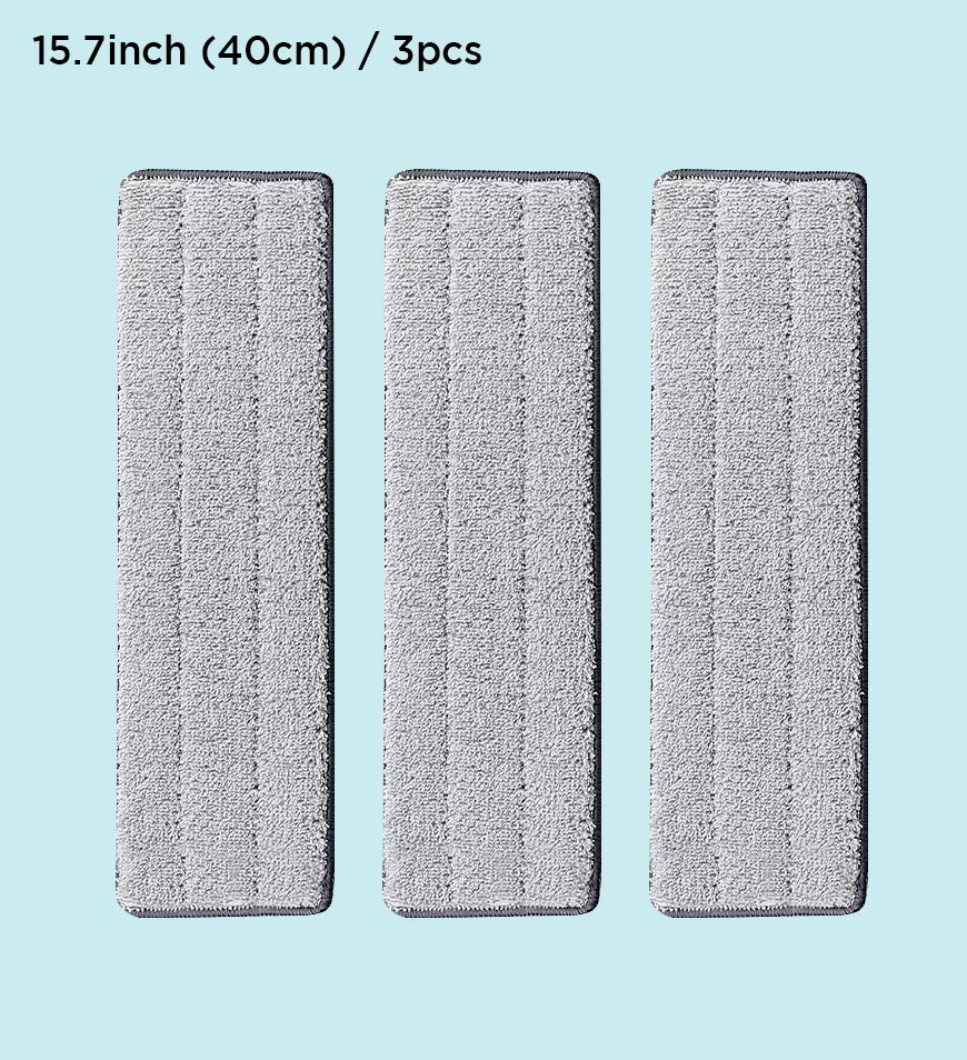 BlushBite® Hands Free Self Wringing Floor Cleaning Flat Mop Z150