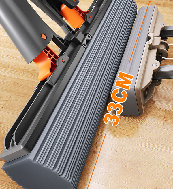 BlushBite® Self-Wringing Sponge Mops For Floor Cleaning Squeeze Z175