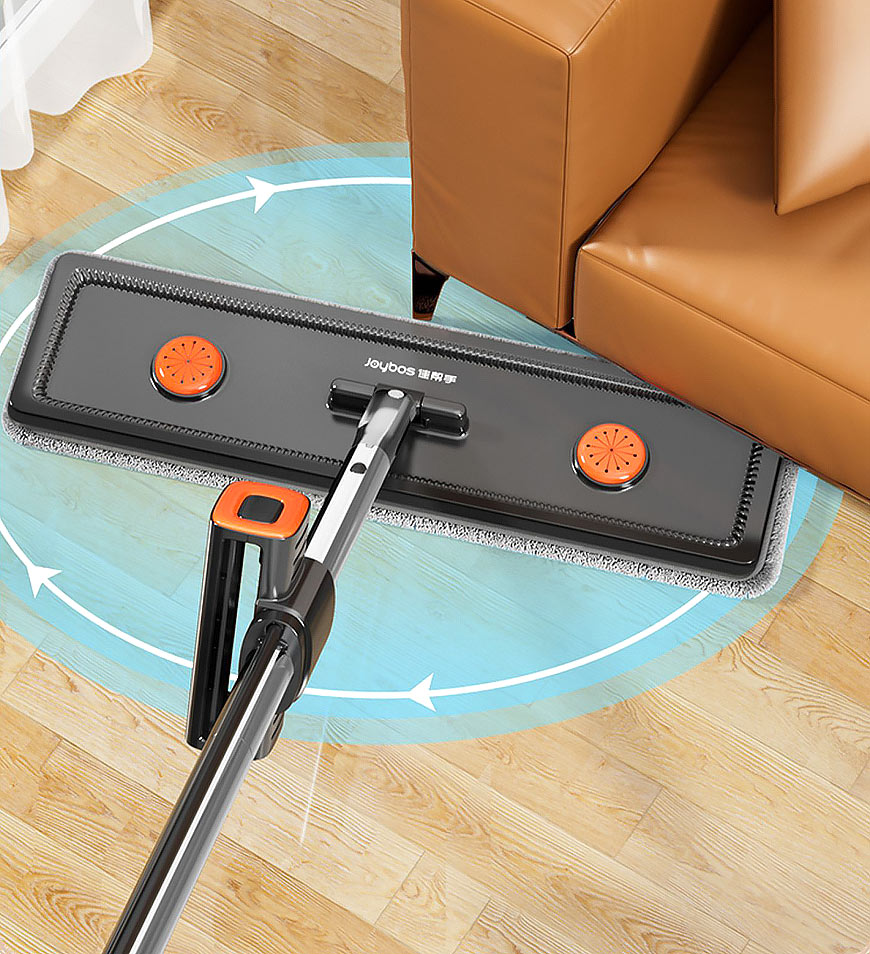BlushBite® 45cm Flat Mop Household With Scraping StripsZ71