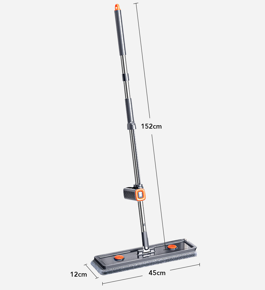 BlushBite® 45cm Flat Mop Household With Scraping StripsZ71
