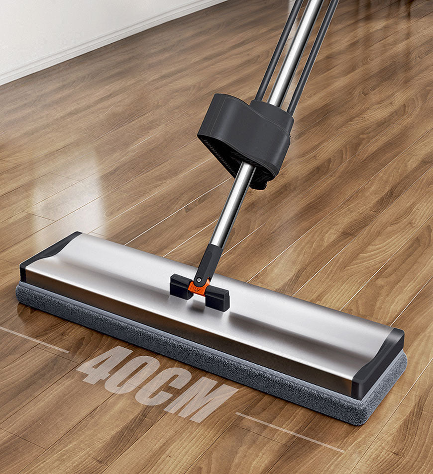 BlushBite® Flat Professional Cotton Mop With 2 Mop Pads Z12
