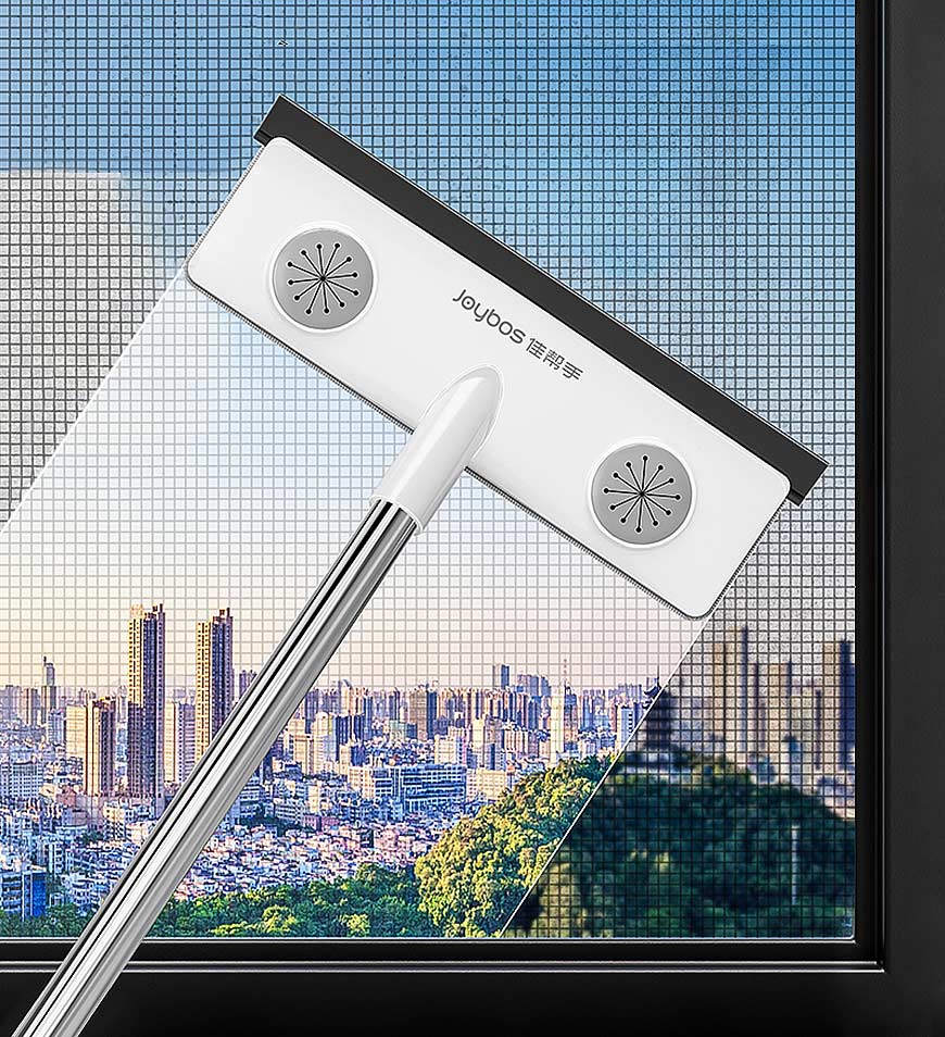 BlushBite® All Purpose Screen Window Cleaner Brush with Scraper Z134