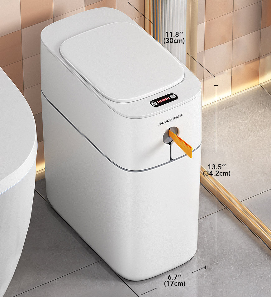 BlushBite® 3.6 Gallon Automatic Smart Sensor Bathroom Trash Can with Lid