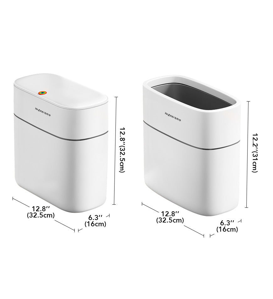 BlushBite® 3.7Gal Bathroom Narrow Trash Can Z125
