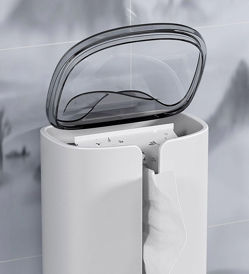 BlushBite® Wall Mounted Bathroom Tissue Box Z36