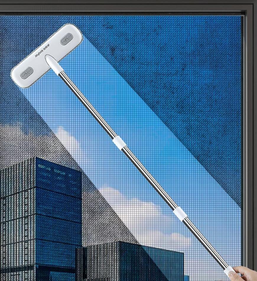 BlushBite® 2 in 1 Extended Cleaning Brush for Window Screens, Carpets, Sofas Z89