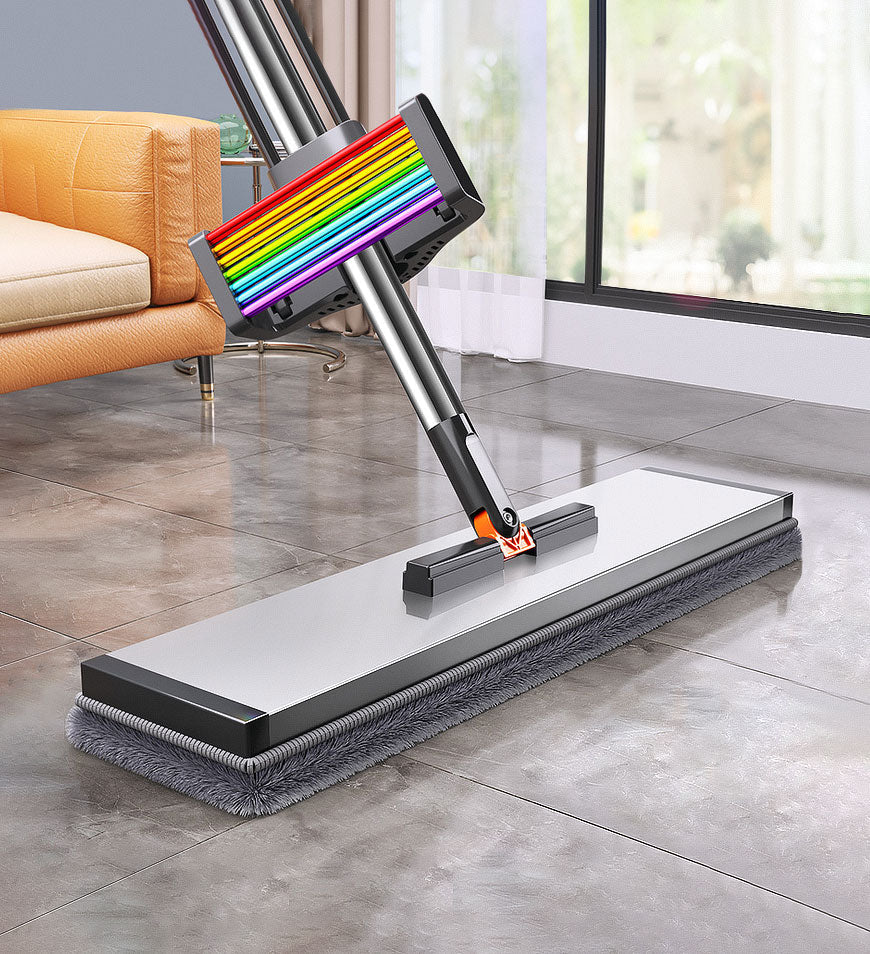 BlushBite® Hands Free Aluminum Flat Mop Wet and Dry Use Z152