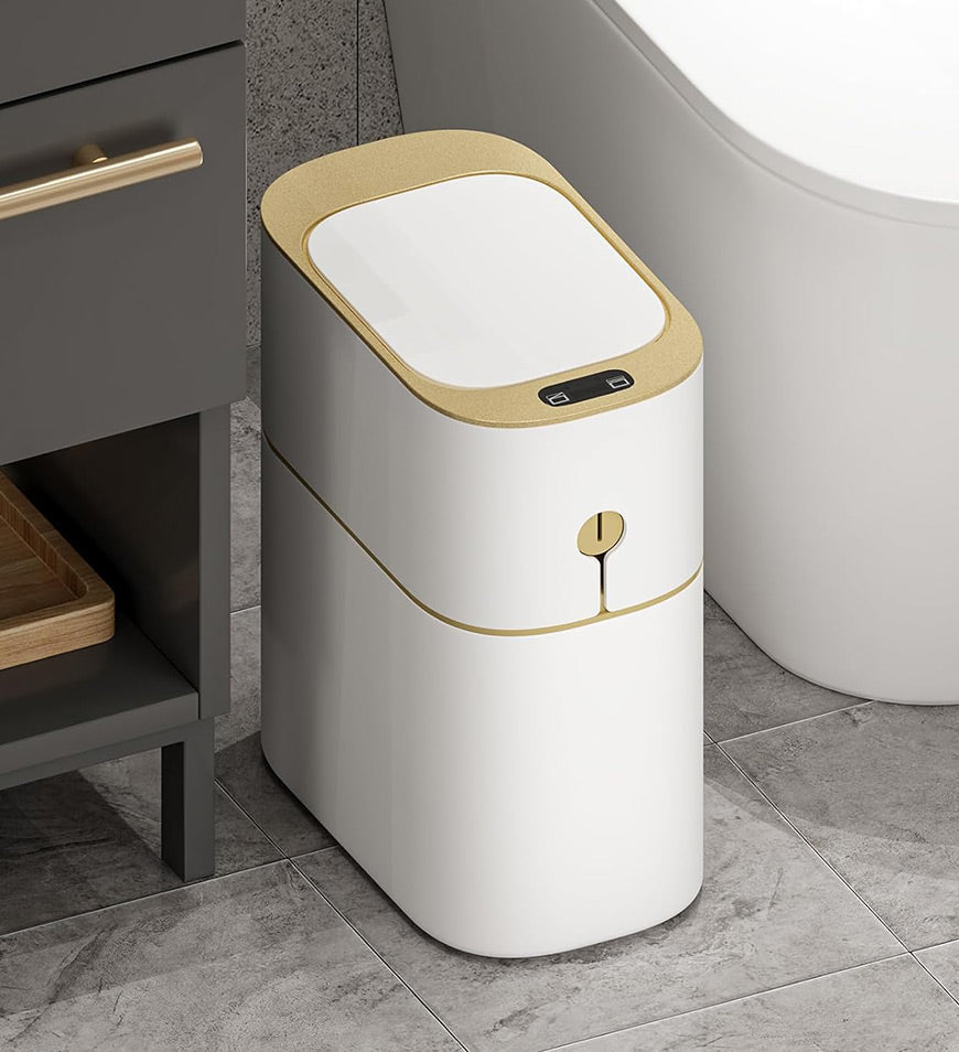 BlushBite® 4 Gallon Automatic Touchless Smart Bathroom Trash Can Z96