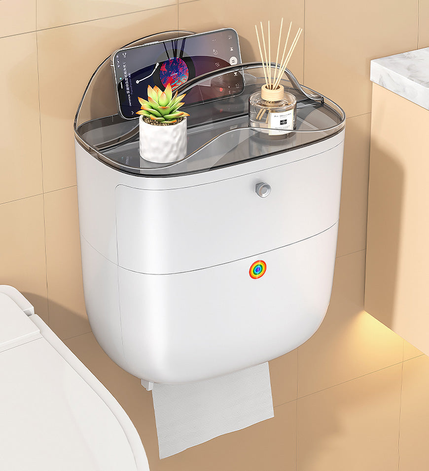 BlushBite®Punch Free Multifunction Waterproof Wall Mounted Tissue Box z120
