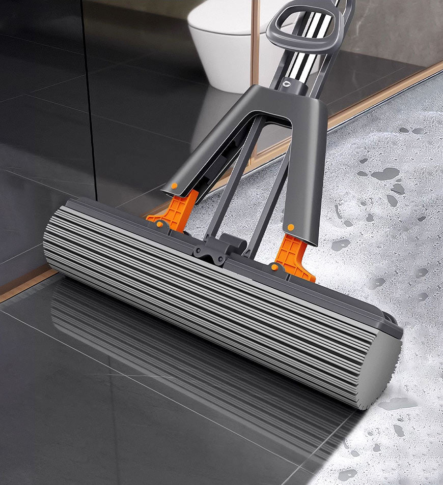 BlushBite® Wing Self Squeeze Spong Mop With 56.7 Inch Retractable Pole Z174