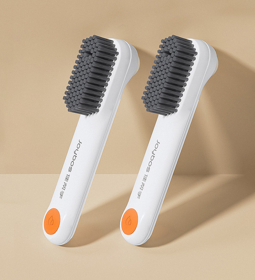 BlushBite® Multifunctional Wall Mountable Shoe Brush With Soap Dispenser Z22