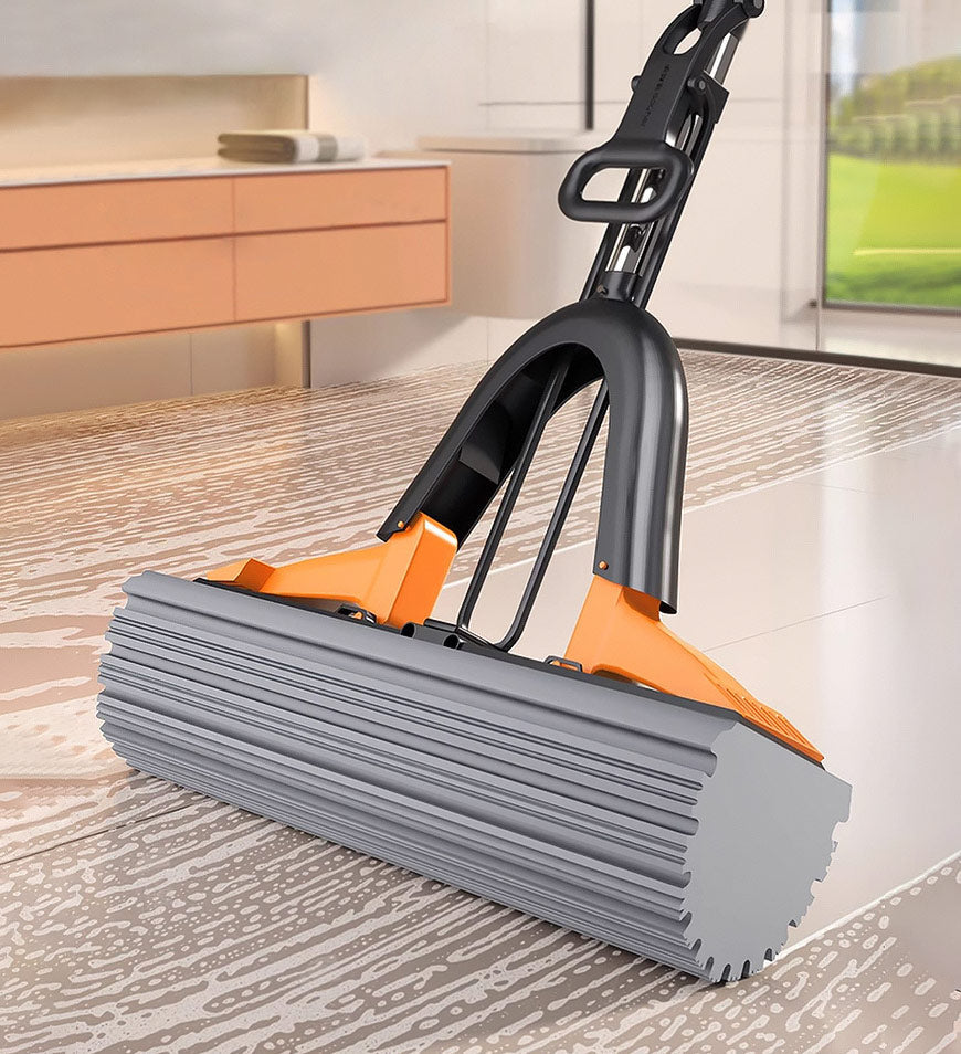 BlushBite® Self Squeeze Sponge Mop For Floor Cleaning With 2PCS Refills Z173