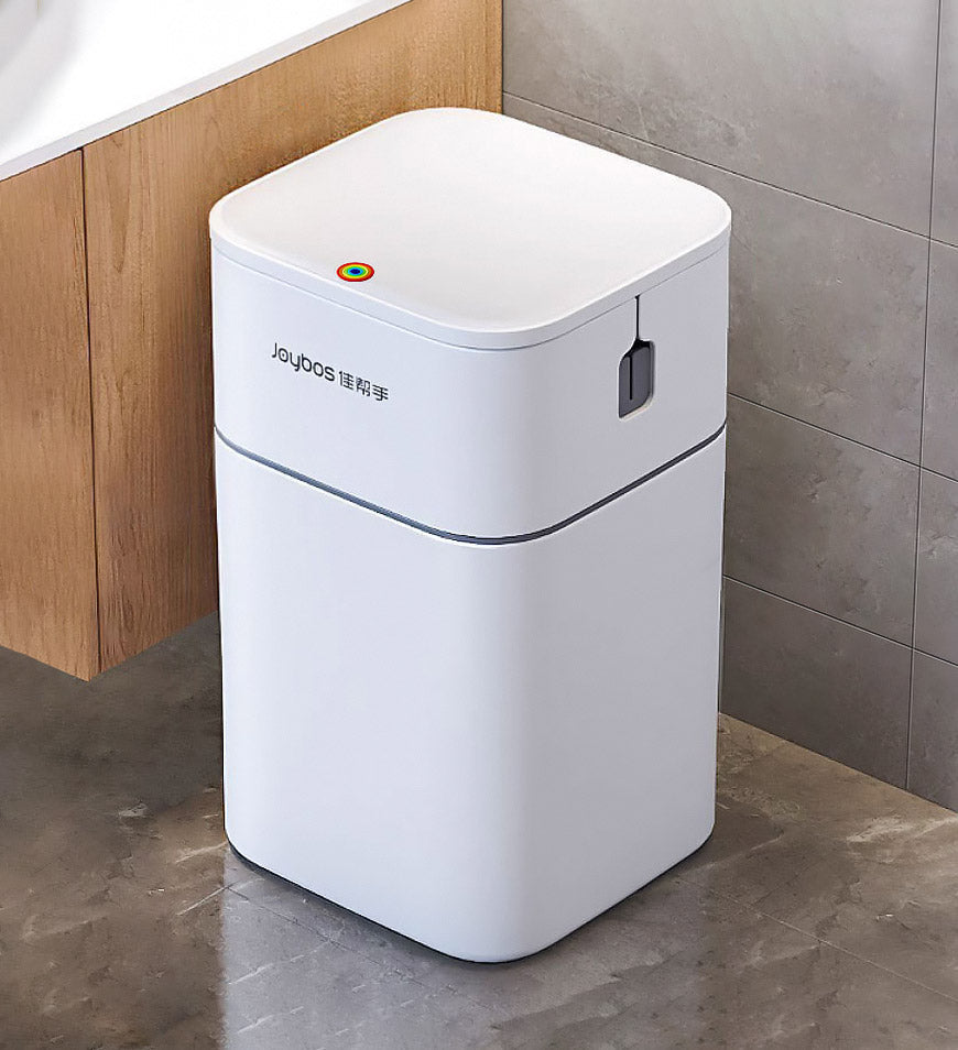 BlushBite® 3.3Gal Press Trash Can With Auto Packaging Z124