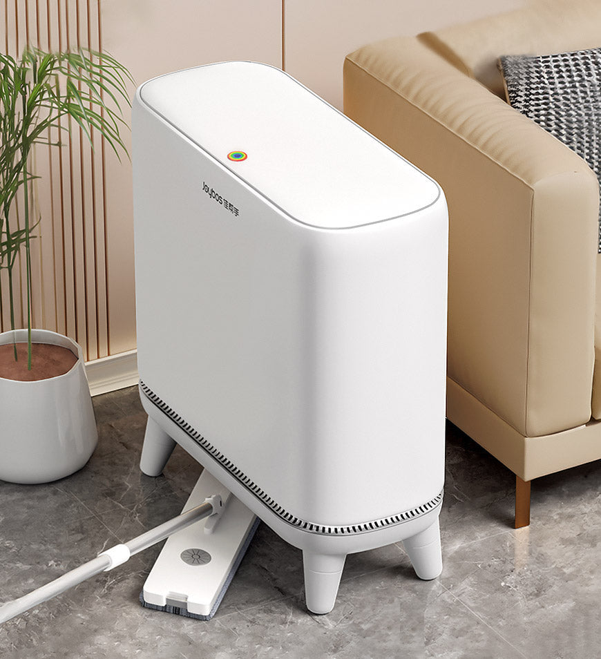 BlushBite® Narrow Trash Can With Legs Auto Adsorb Trash Bag Z108