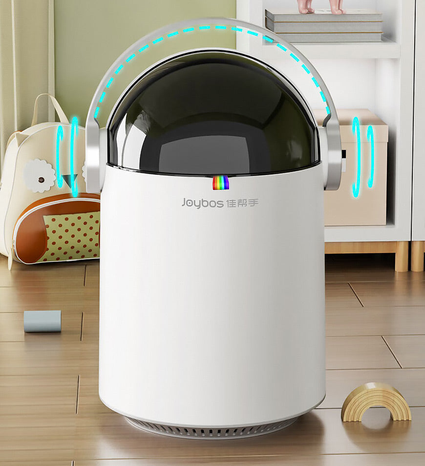 BlushBite® Air Pressure Portable Trash Can With Flip Lid Z130