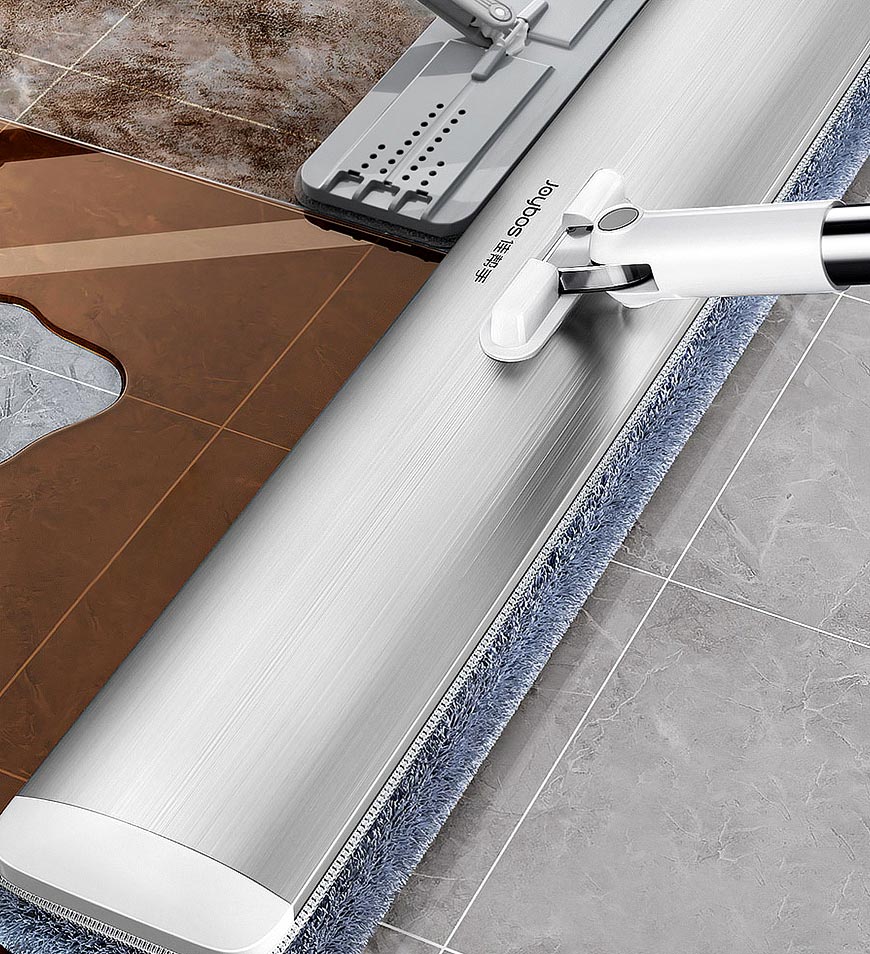 BlushBite® Microfiber Large Surface Flat Mop Z61