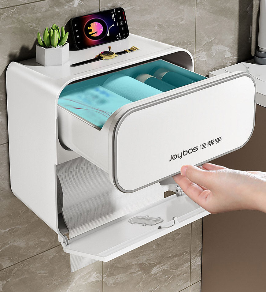 BlushBite® Toilet Paper Box with Drawer Z133