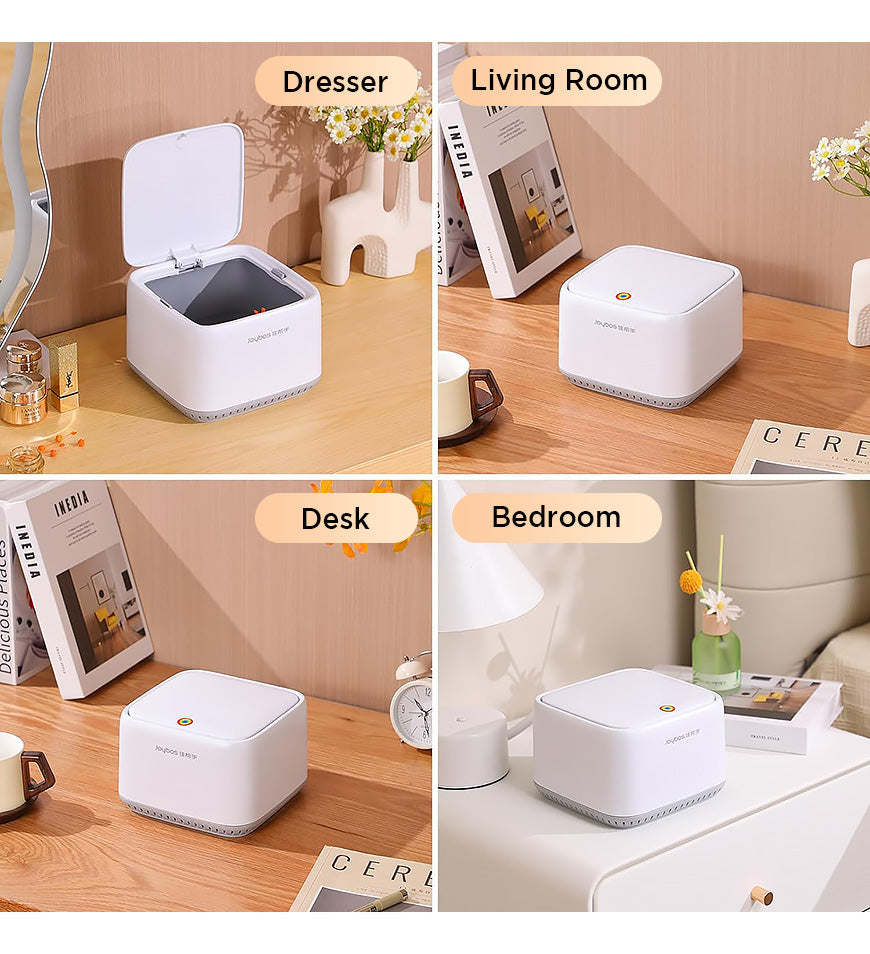BlushBite® Small Garbage Can Table Top Trash Can Z141