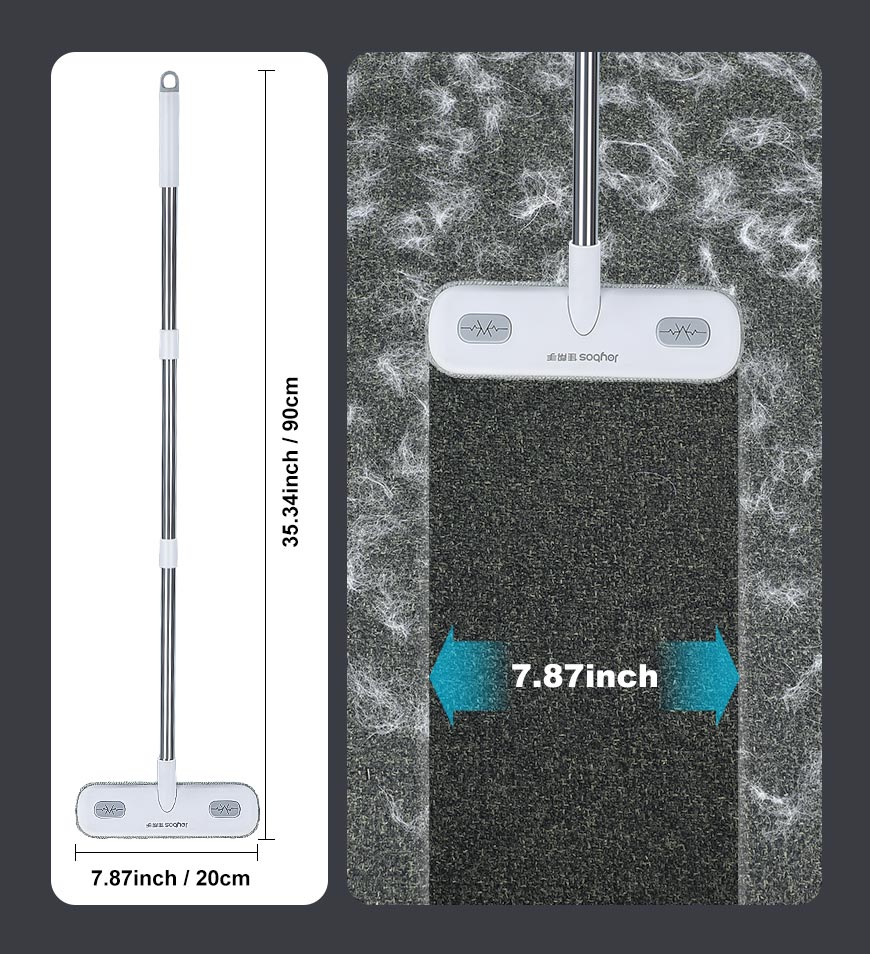 BlushBite® 2 in 1 Extended Cleaning Brush for Window Screens, Carpets, Sofas Z89