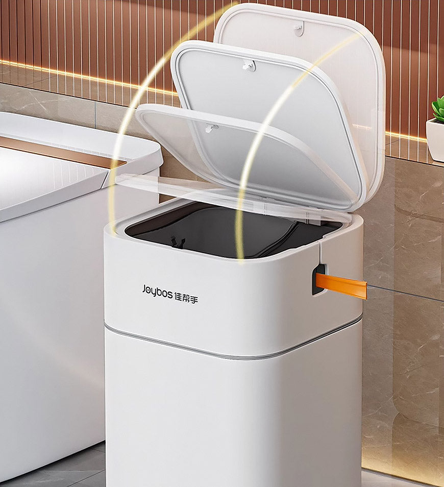 BlushBite® 3.3Gal Press Trash Can With Auto Packaging Z124