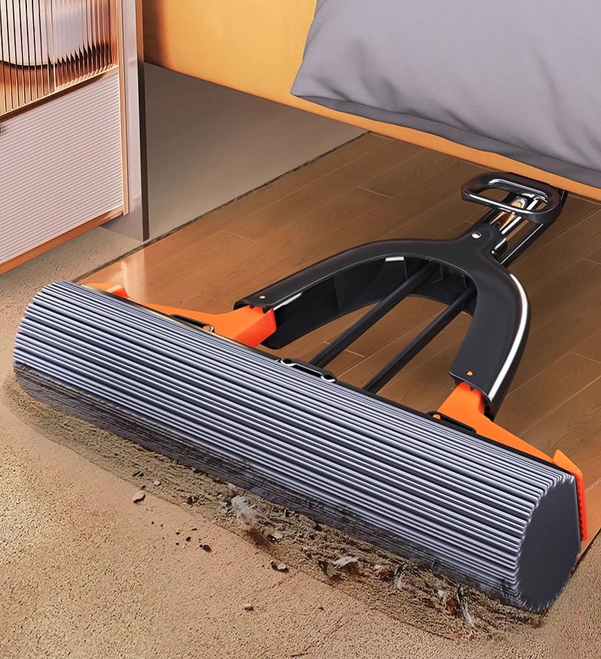 BlushBite® Self Squeeze Sponge Mop For Floor Cleaning With 2PCS Refills Z173