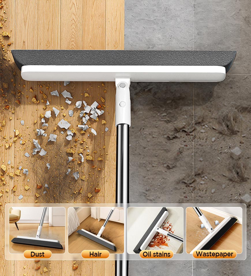 BlushBite® Broom Magic Floor Squeegee With Long Handle Household Z57