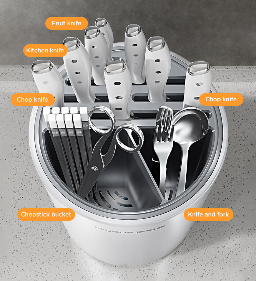 BlushBite® Universal Kitchen Knife Holder Save Counter Space Z114