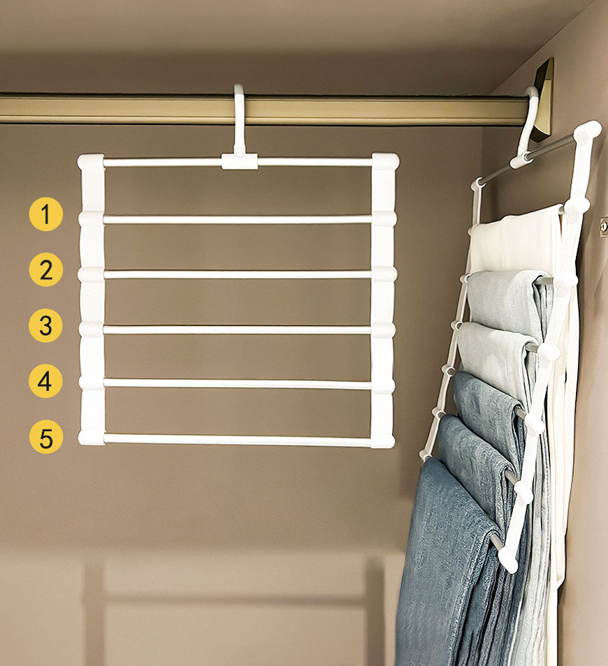 BlushBite® Hangers for Scarves Pants Space saver Multilayer Z81