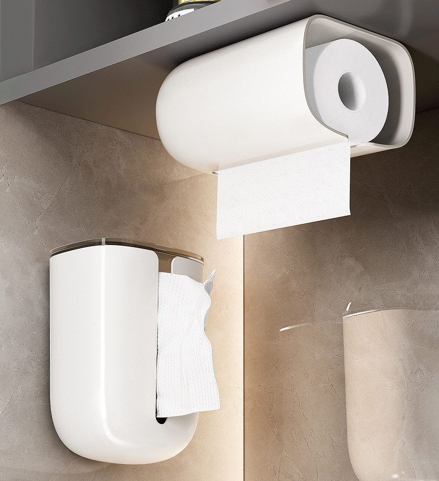 BlushBite® Wall Mounted Bathroom Tissue Box Z36