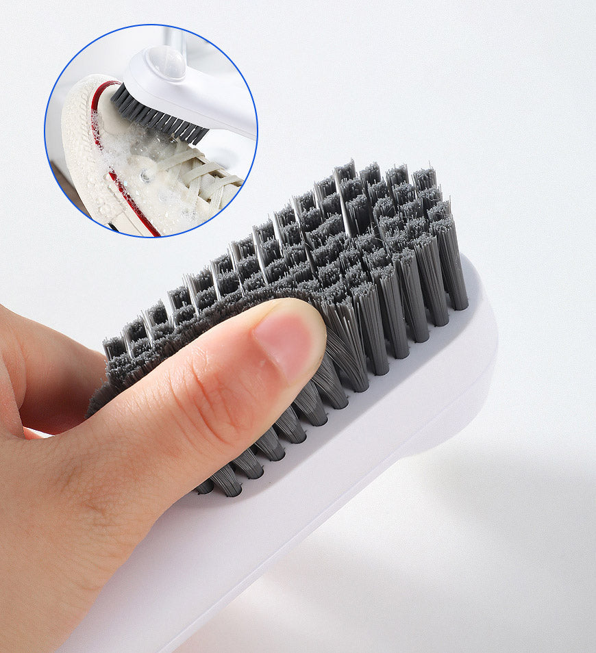 BlushBite® Multifunctional Wall Mountable Shoe Brush With Soap Dispenser Z22