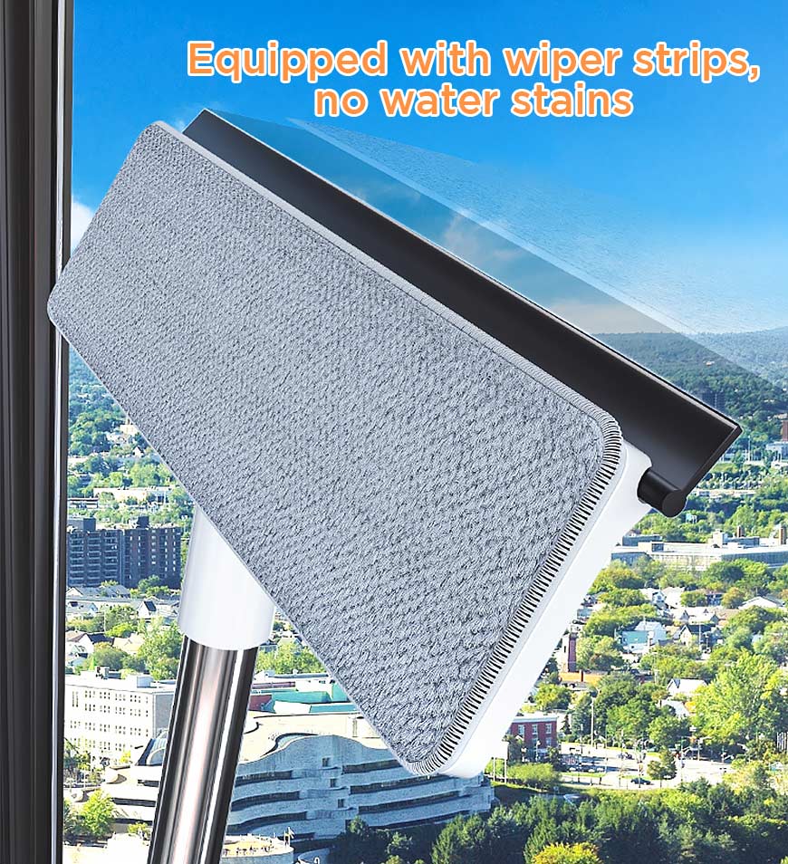 BlushBite® All Purpose Screen Window Cleaner Brush with Scraper Z134