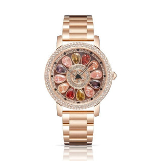 ORSGA® Luxury Diamond Women Watch - Multicolor 360 Degree Rotating Dial