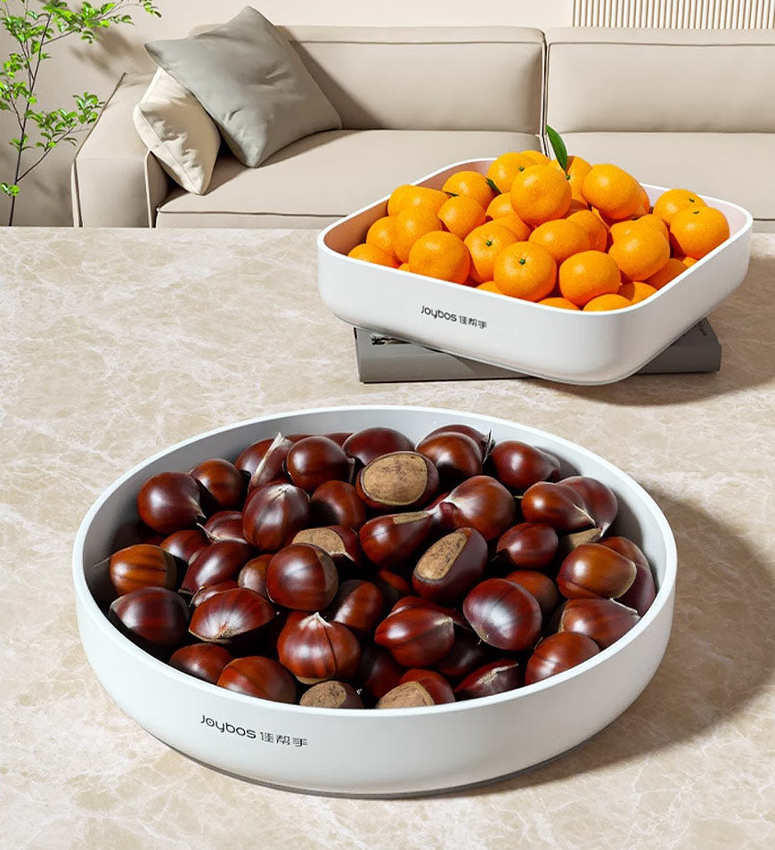 BlushBite® Snack Tray Round Rectangular Z69
