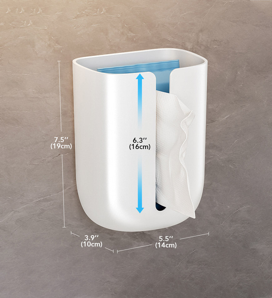 BlushBite® Wall Mounted Bathroom Tissue Box Z36