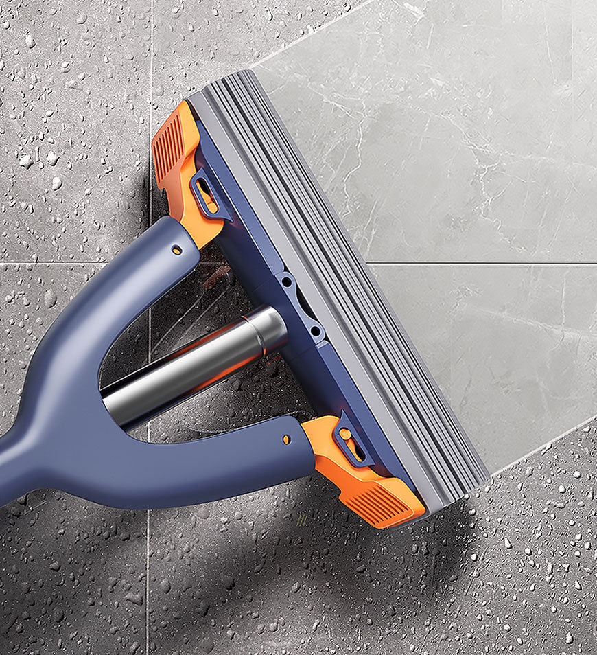 BlushBite® Wash Free Portable Self Squeeze Short Mini Mop Z65