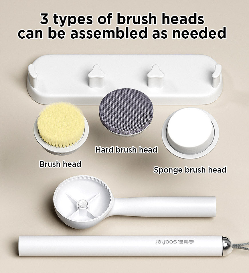 BlushBite® 3 in 1 Use Soft Back Brush Long Handle for Shower Z74