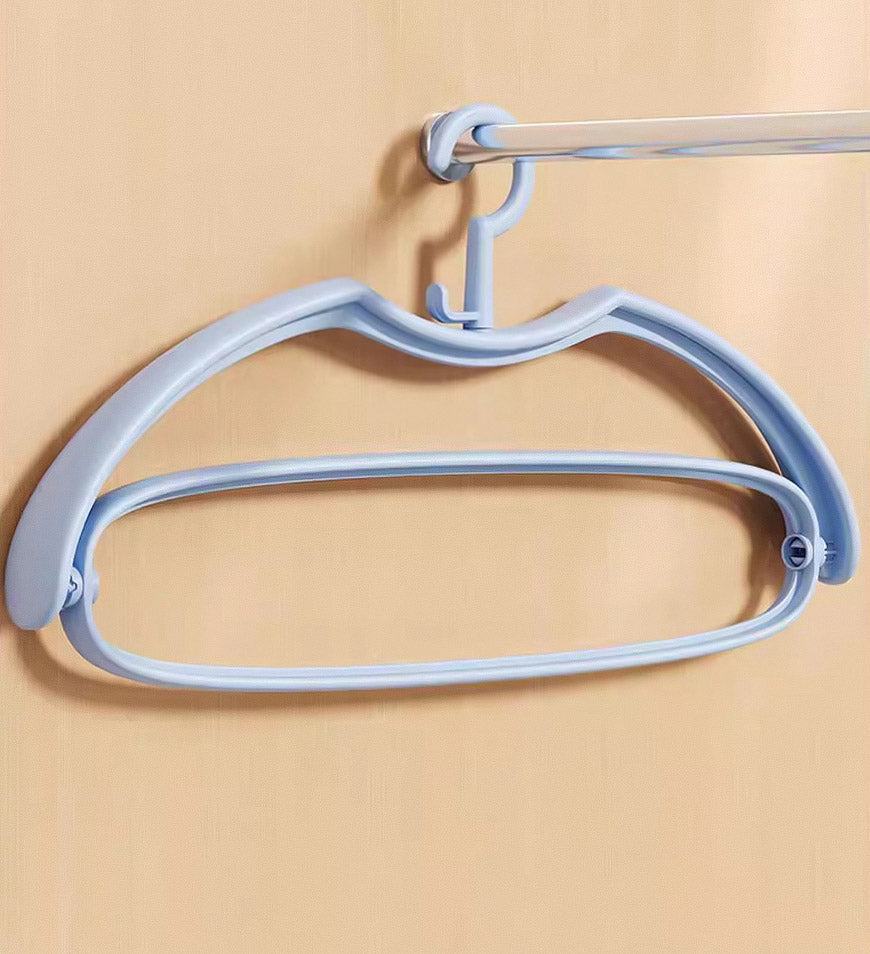 BlushBite® Colourful Light Weight Durable Non-Slip Clothes Hangers Z83