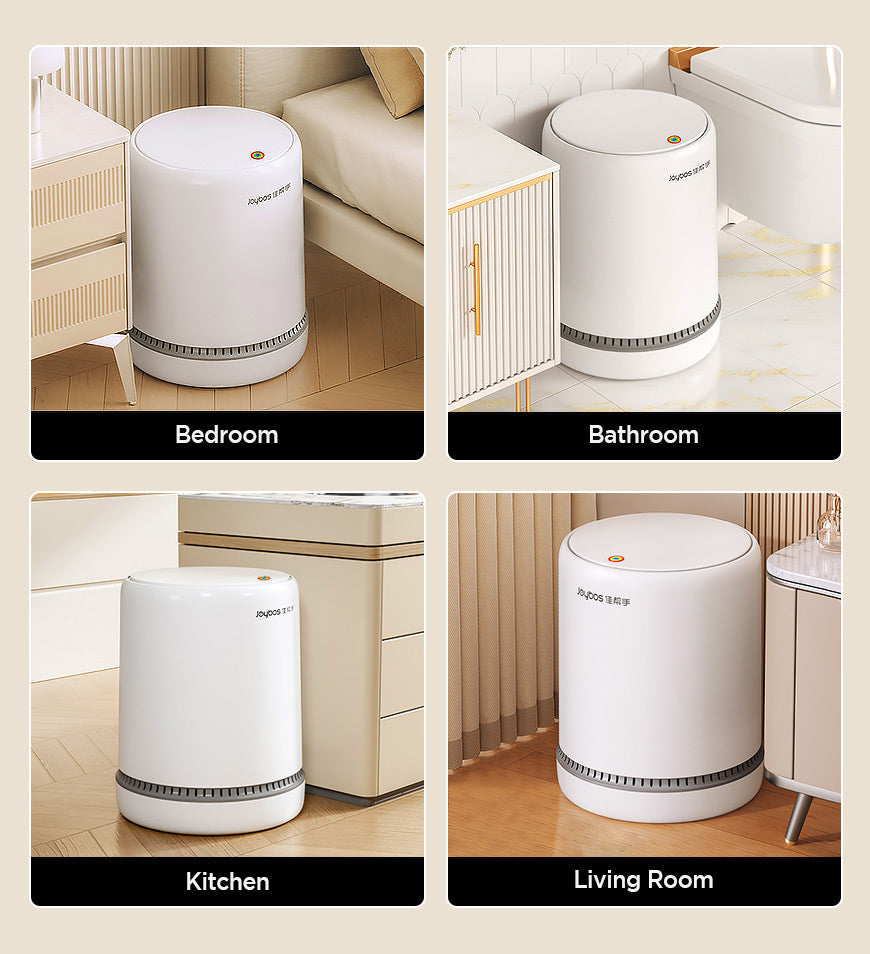 BlushBite® 3.3 Gal Household Trash Can Automatic Suction Trash Bag Z100