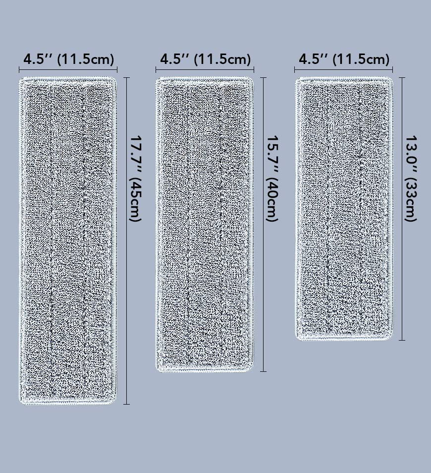 BlushBite® Microfiber Flat Mop Pads Z188