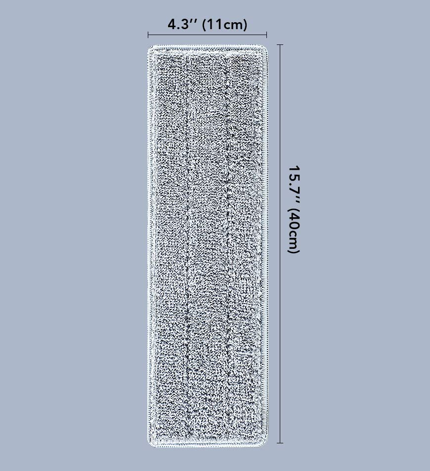 BlushBite® Hand Free Flat Mop Refills Z183