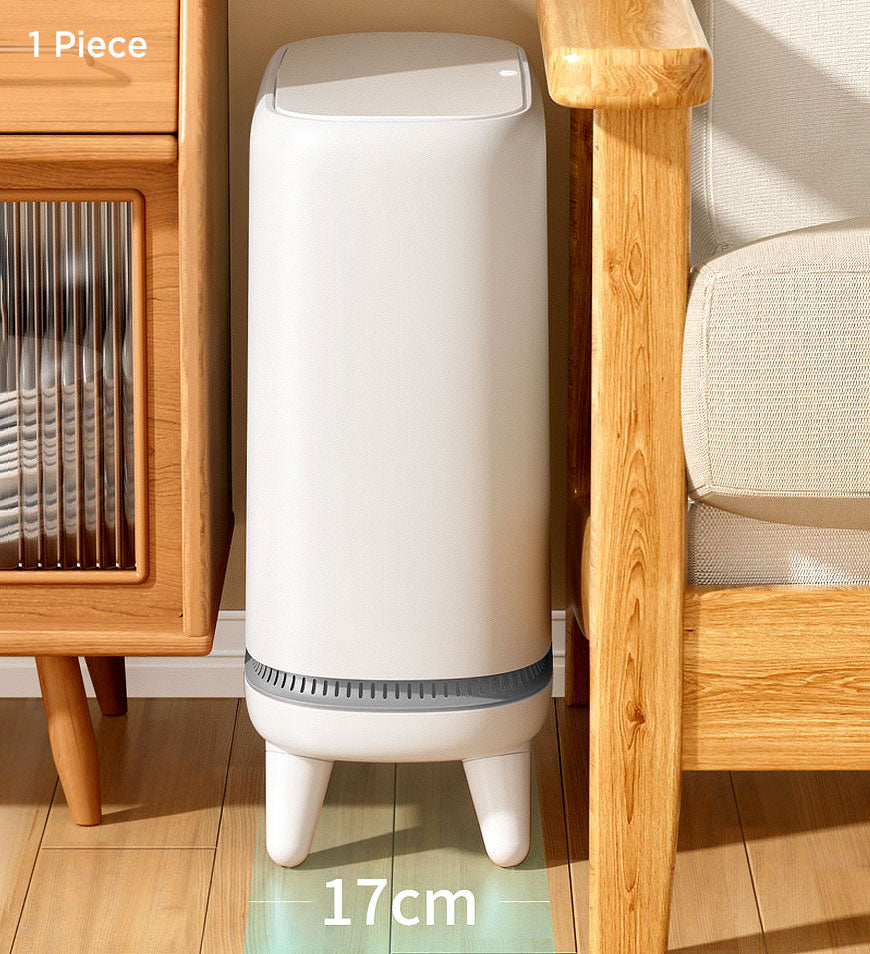 BlushBite®4 Gallon Bathroom Vacuum Adsorption Trash Can with Legs Z204